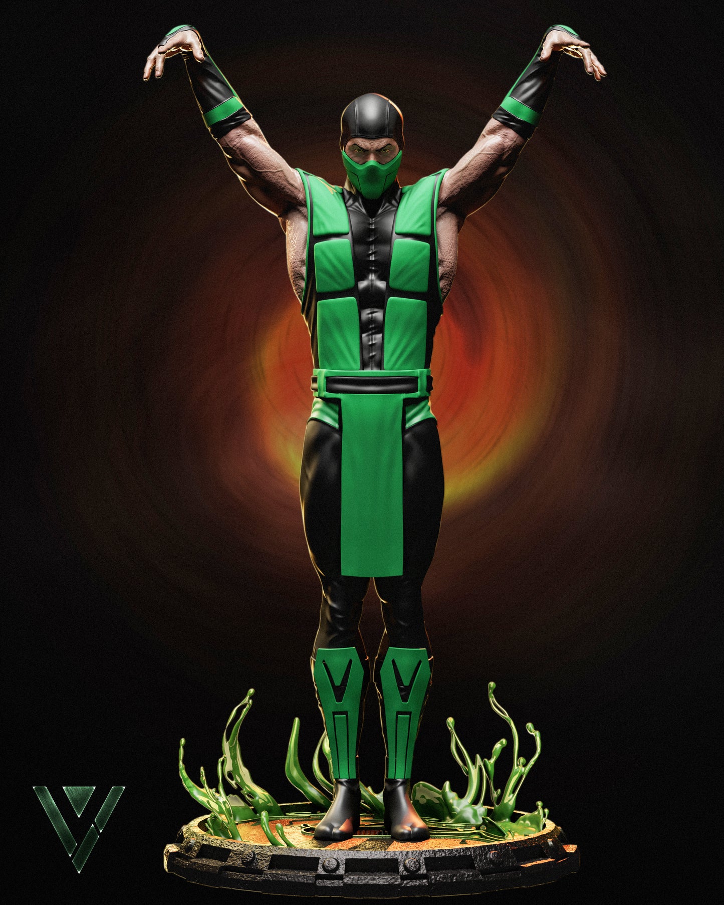 PRE-ORDER LIMITED EXCLUSIVE ULTIMATE GREEN NINJA 1/4 SCALE!