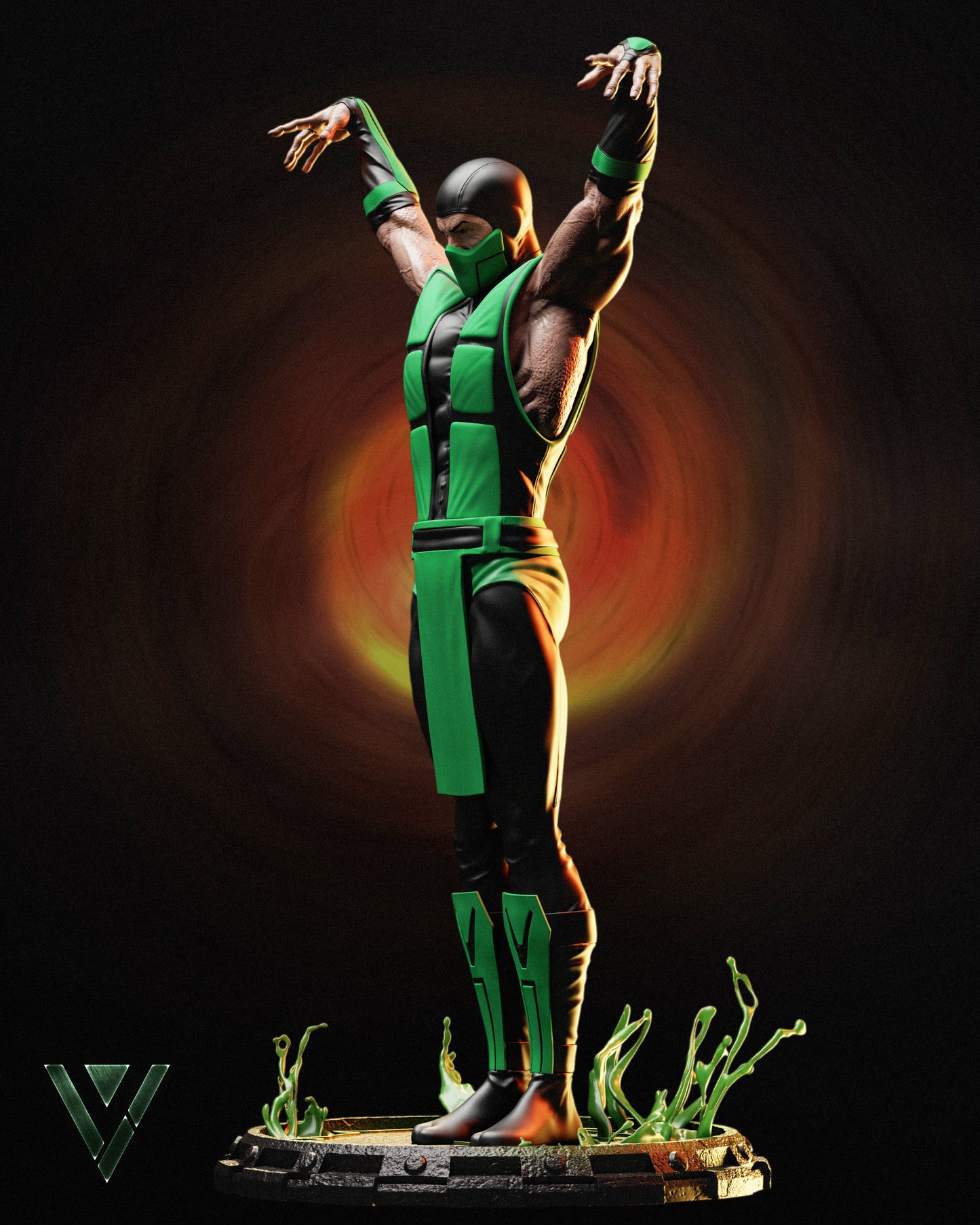 PRE-ORDER LIMITED EXCLUSIVE ULTIMATE GREEN NINJA 1/4 SCALE!